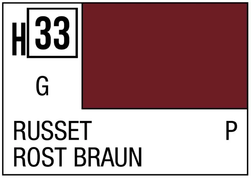 RUSSET GLOSS ml 10 Pz.6 - Gunze - GU0033
