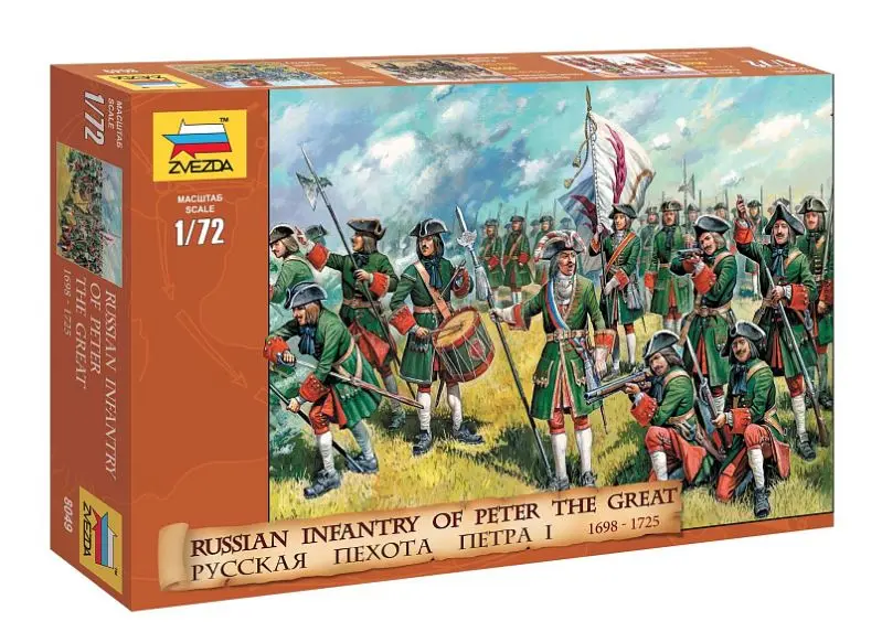 RUSSIAN INFANTRY OF PETER I KIT 1