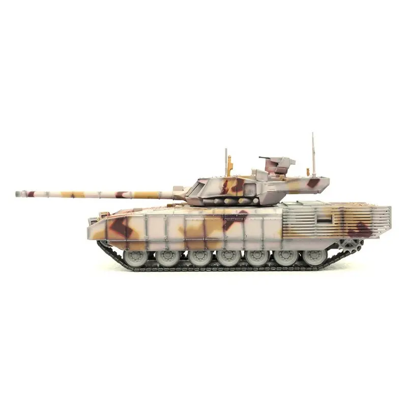Russian T14 Armata MBT (Main Battle Tank) Multi-Desert Camouflage "Armor Premium" Series 1/72 Diecast Model by Panzerkampf