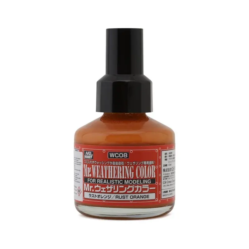 RUST ORANGE WEATHERING