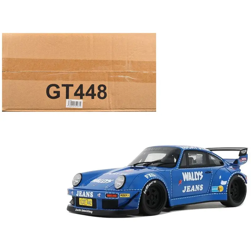 RWB Bodykit "OSHO Arrow" Blue 1/18 Model Car by GT Spirit