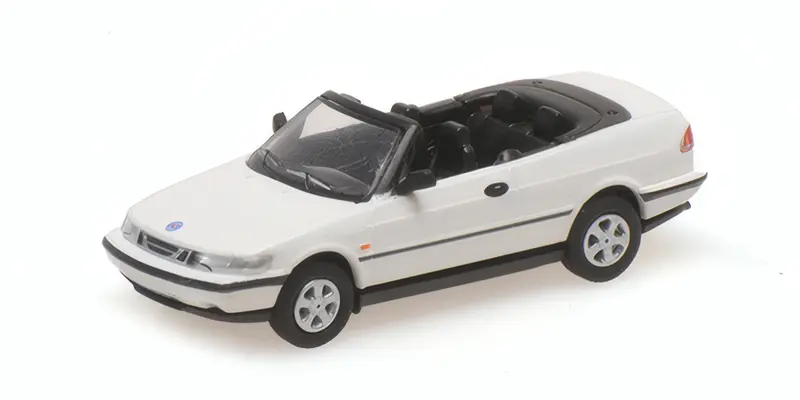 SAAB 900 CABRIOLET WHITE 1995 - 1/87 - Minichamps