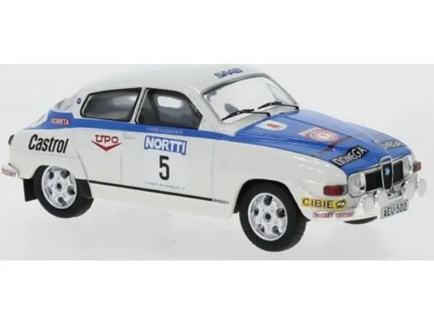 Saab 96 V4 #5 1000 Lakes Rally 1976 S.Lampinen/S.Markkanen 1
