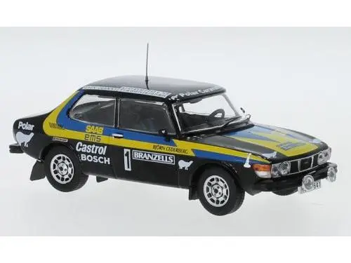 Saab 99 EMS #1 Rallye Sweden 1977 P.Eklund B.Cederberg 1