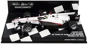 SAUBER C29 P. DE LA ROSA GERMAN GP 2010 - 1/43 - Minichamps