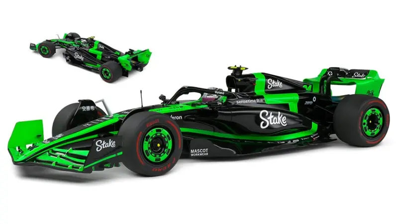 SAUBER C44 TEAM STAKE KICK N.24 BAHRAIN GP 2024 ZHOU GUANYU 1