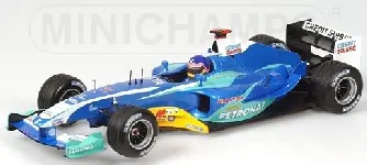 SAUBER PETRONAS SHOWCAR 2005 J. VILLENEUVE - 1/43 - Minichamps