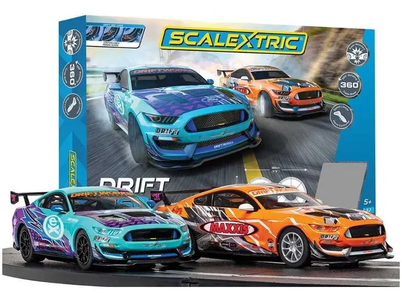 Scalextric Drift 360 Race Set Standard Analogue Set 1