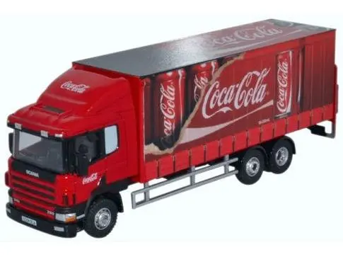 Scania 94D 6 Wheel Curtainside Coca Cola Scania 94 6 1