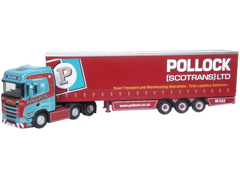 Scania S Series Curtainside Pollock 1