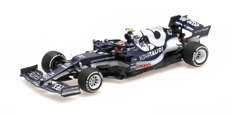 SCUDERIA ALPHATAURI HONDA AT2 PIERRE GASLY 3RD AZERBAIJAN GP 2021 - 1/43 - Minichamps