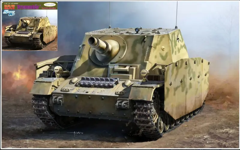 Sd.Kfz.166 Stu.Pz. IV BRUMMBAR KURSK KIT 1