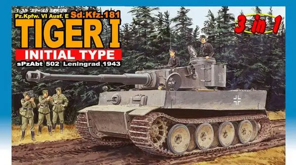 SD KFZ 181 TIGER I KIT - Dragon - D6252