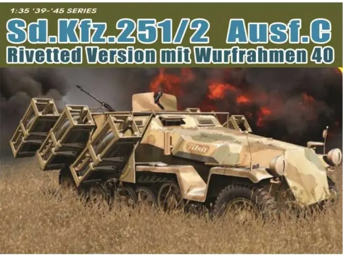 SD.KFZ.251/1 AUSF.C RIVETTED VERSION KIT 1