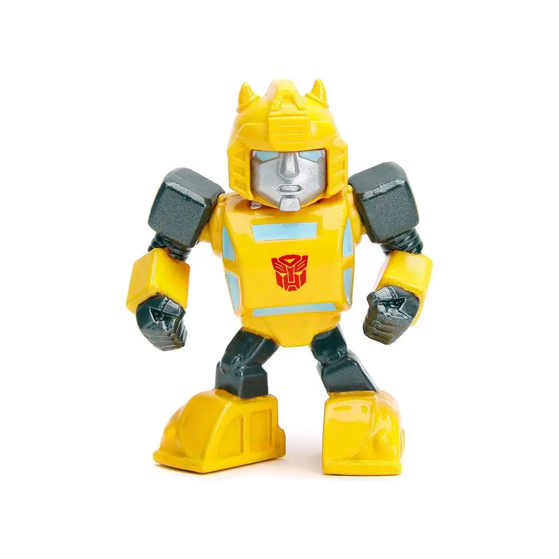 Set of 4 Diecast Figures "Transformers" TV Series "Metalfigs" Series Diecast Models by Jada