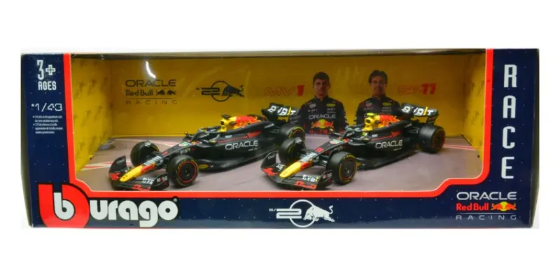 SET RED BULL 2024 N.1 MAX VERSTAPPEN + N.11 SERGIO PEREZ 1