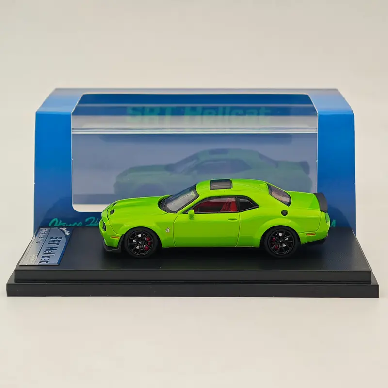 SH 1/64 Hellcat Green Diecast Models Car Collection