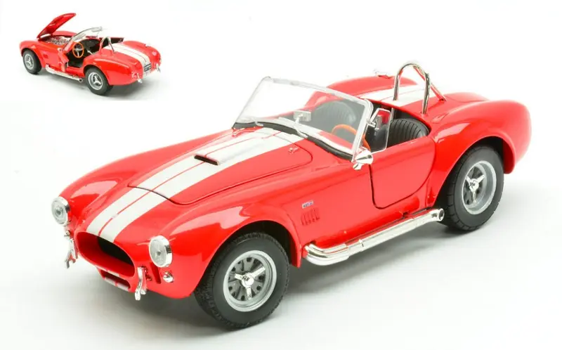 SHELBY COBRA 427 SC 1965 RED/WHITE 1
