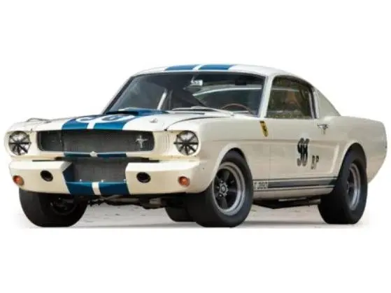 Shelby GT350R Beige/Blue 1965 1