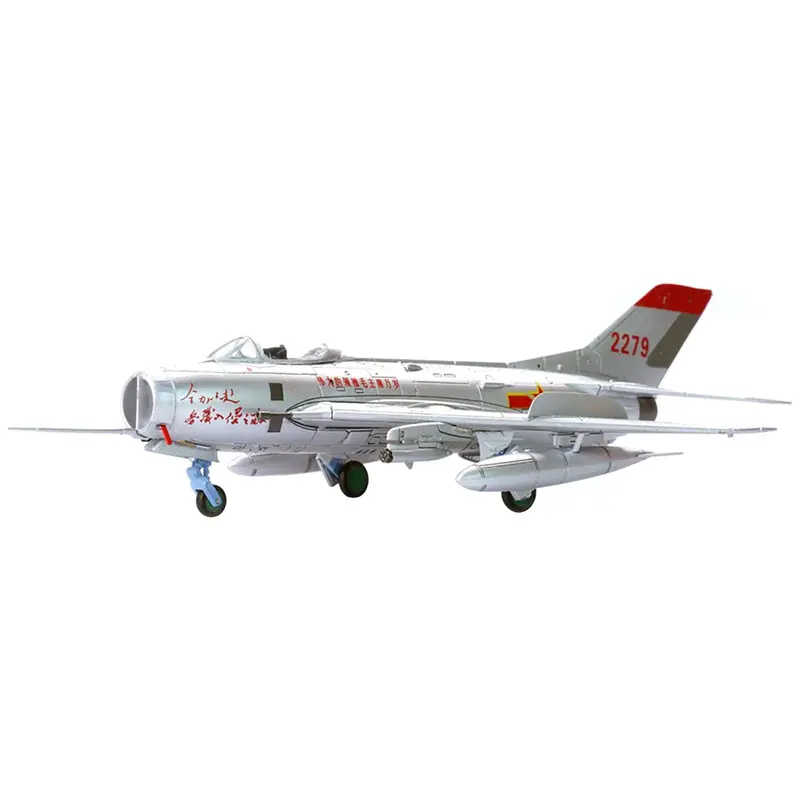 Shenyang J-6 Fighter Aircraft "Red 2279" China - People's Liberation Army Air Force "Wing" Series 1/72 Diecast Model by Panzerkampf
