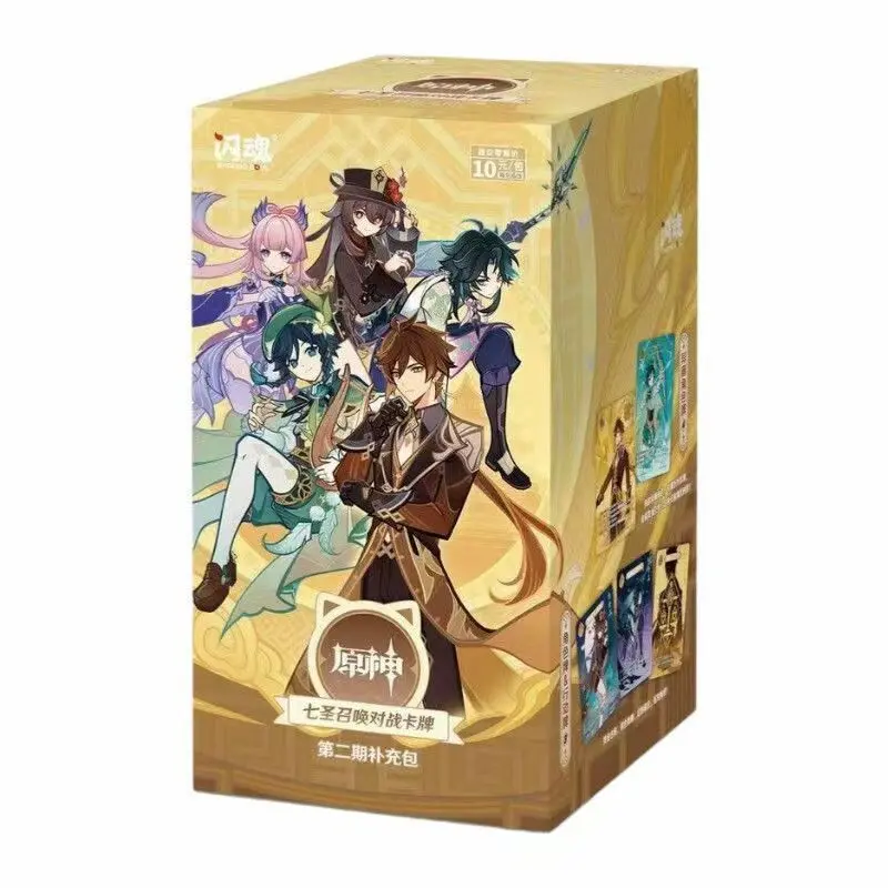 Shiningsoul GENSHIN impack T Official TCG Booster Box Anime Game Card vol.2