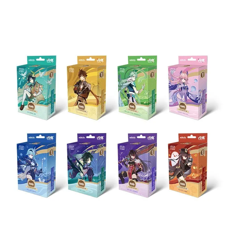 SHININGSOUL GENSHIN IMPACT Official TCG Booster Box Anime Game Card