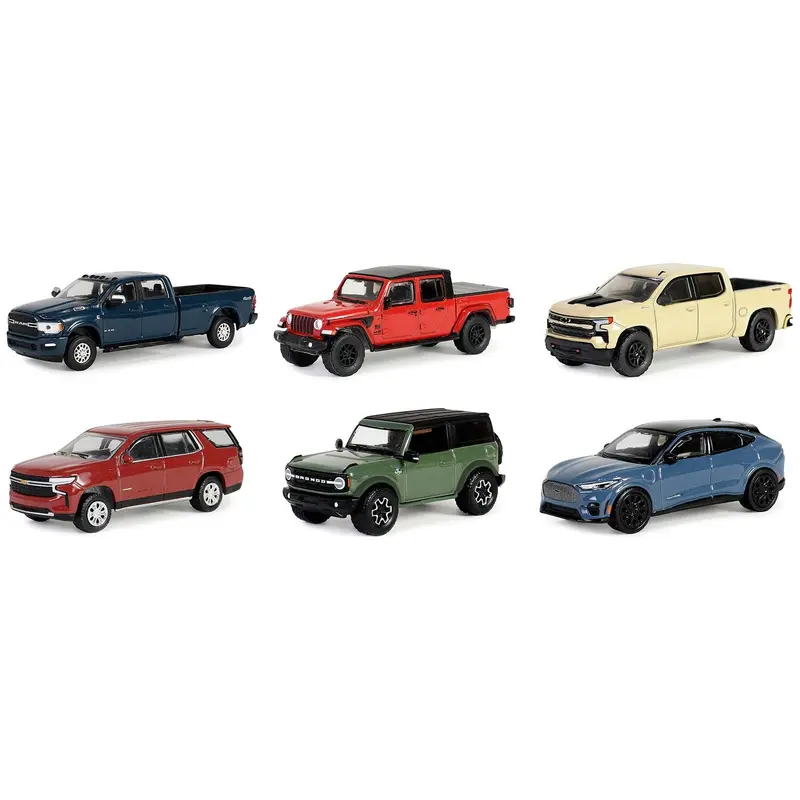 "Showroom Floor" Set of 6 Cars Series 5 1/64 Diecast Model Cars by Greenlight