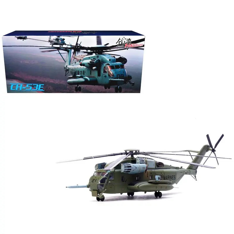 Sikorsky CH-53E Super Stallion Helicopter #21 "163086 VMX-1 MCAS Yuma" (2021) United States Marine Corps 1/72 Diecast Model by Panzerkampf
