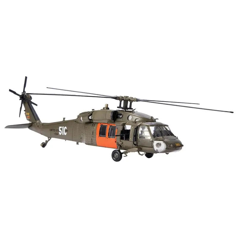 Sikorsky UH-60 Black Hawk Helicopter "51C" United States Army 1/72 Diecast Model by Air Force 1