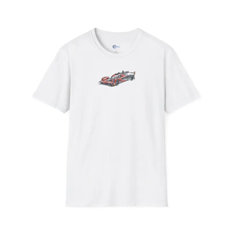 Sketch Art Acura ARX-06 Le Mans Style 12 Hours of Sebring T-Shirt, Race Car Tee, Automotive