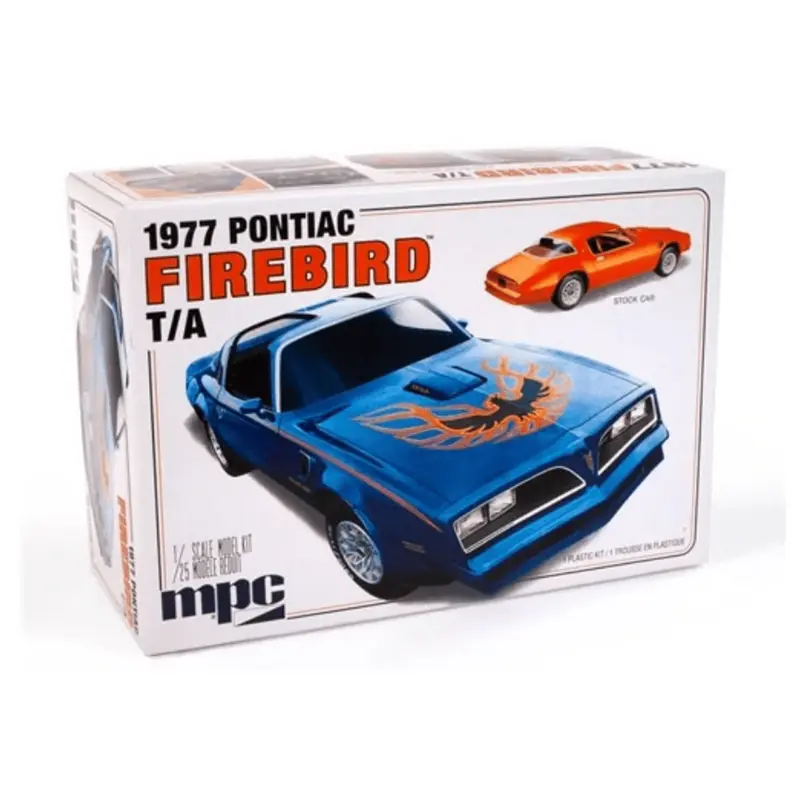 Skill 2 Model Kit 1977 Pontiac Firebird T/A Trans Am 1/25 Scale Model by MPC