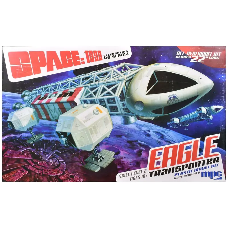 Skill 2 Model Kit Eagle Transporter Spacecraft "Celebrating 40 Years" "Space
