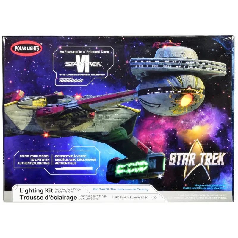 Skill 2 Model Kit Lighting Kit for Klingon Kronos One Spaceship "Star Trek VI