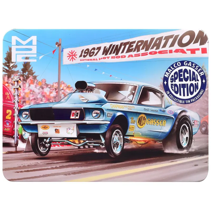Skill 2 Model Kit Ohio George's Malco Gasser with Collector's Tin 1/25 Scale Model by MPC