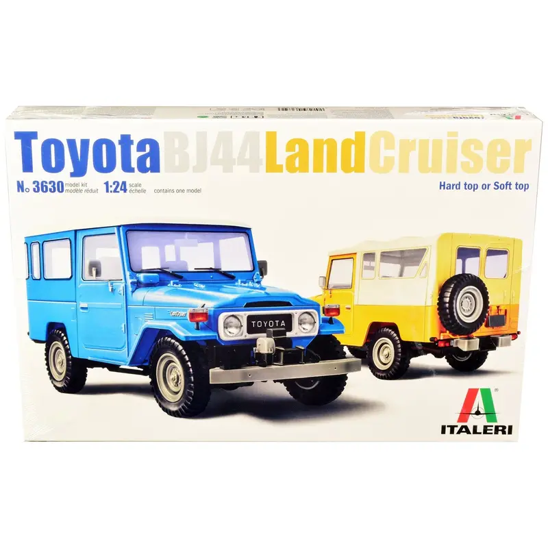 Skill 3 Model Kit Toyota BJ44 Land Cruiser 1/24 Scale Model by Italeri