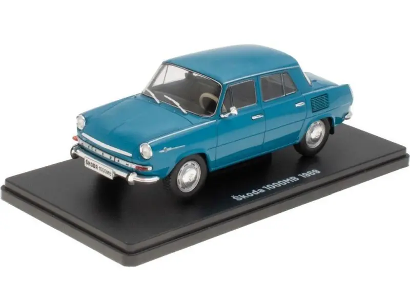 Skoda 1000MB 1969 Blue 1
