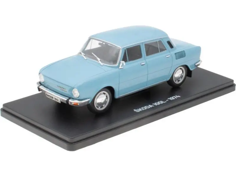 Skoda 100L 1974 Blue 1