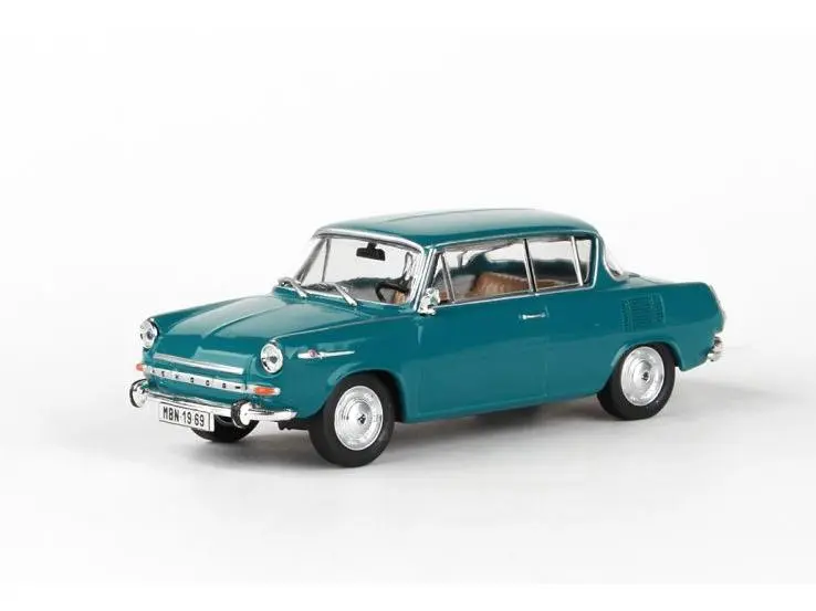 Skoda 1100MBX 1969 Dark Blue Green 1