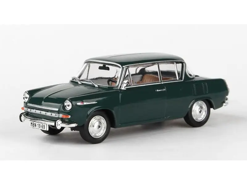 Skoda 1100MBX 1969 Dark Green 1