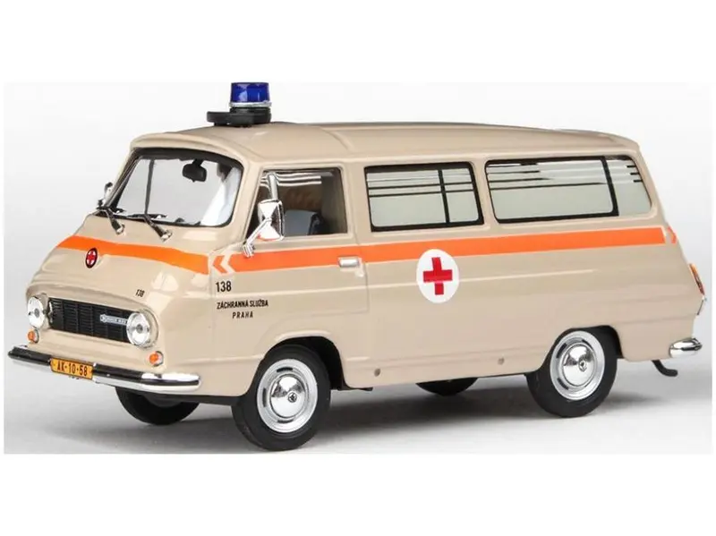 Skoda 1203 1974 ZS Praha 138 Ambulance 1