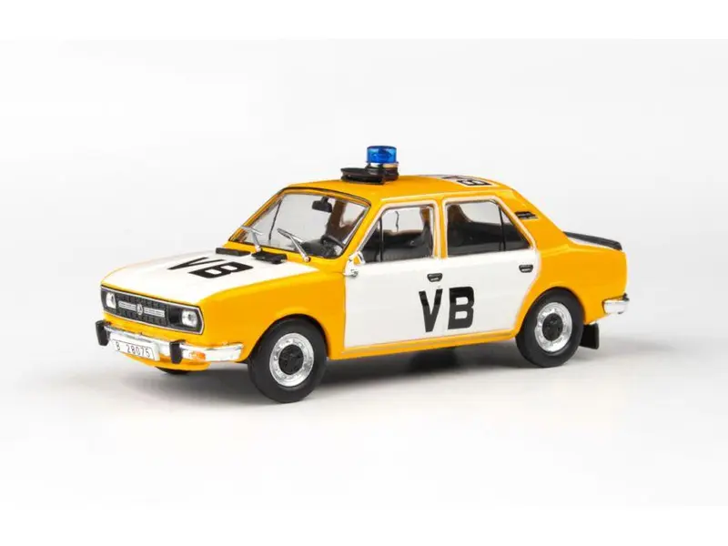 Skoda 120L 1982 Czechoslovak Communist Police 1