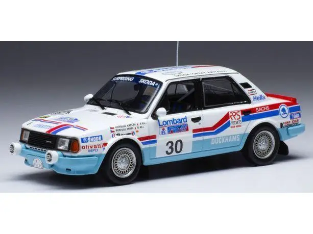 Skoda 130 L #30 RAC Rallye 1987 L.Krecek/ B.Motl 1