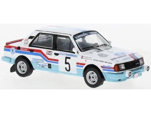 Skoda 130 L #5 Rallye Bohemia 1988 J.Haugland/B.Willis 1