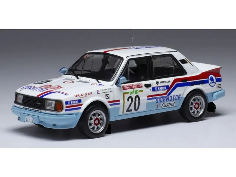 Skoda 130 LR #20 Rallye Sanremo 1986 S.Kvaizar/J.Janecek 1