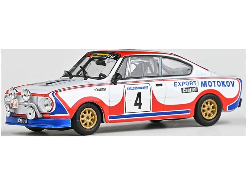 Skoda 130RS Rallye Skoda 1978 #4 Kvaizar Kotek 1977 1