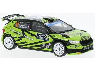 Skoda Fabia #37 WRC2 Rally Monte Carlo 2023 F.Delecour/S.De Castelli 1