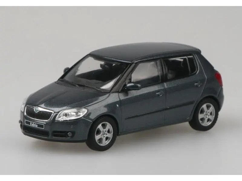 Skoda Fabia II 2006 Anthracite Grey Metallic 1