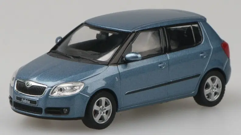 SKODA FABIA II 2006 MET.BLUE 1