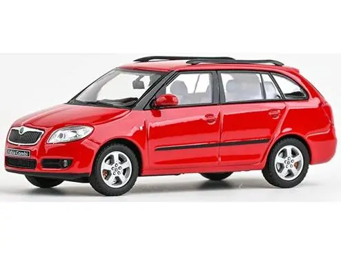 Skoda Fabia II Combi 2007 Corrida Red 1
