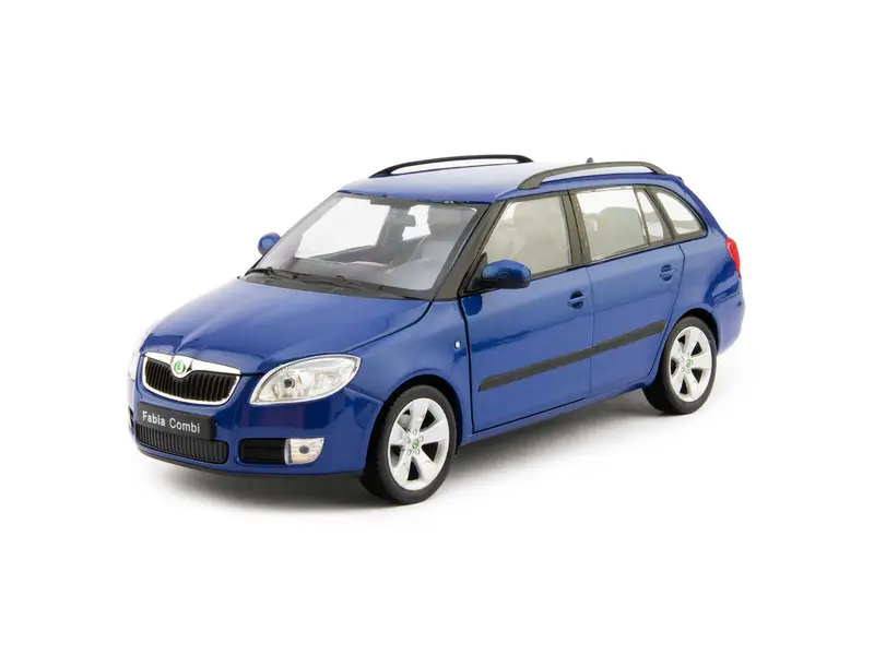 Skoda Fabia II  Estate blue 1